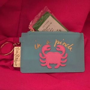 Lilly Pulitzer Jelly Coin Case, NWT